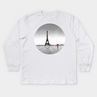 Paris Kids Long Sleeve T-Shirt
